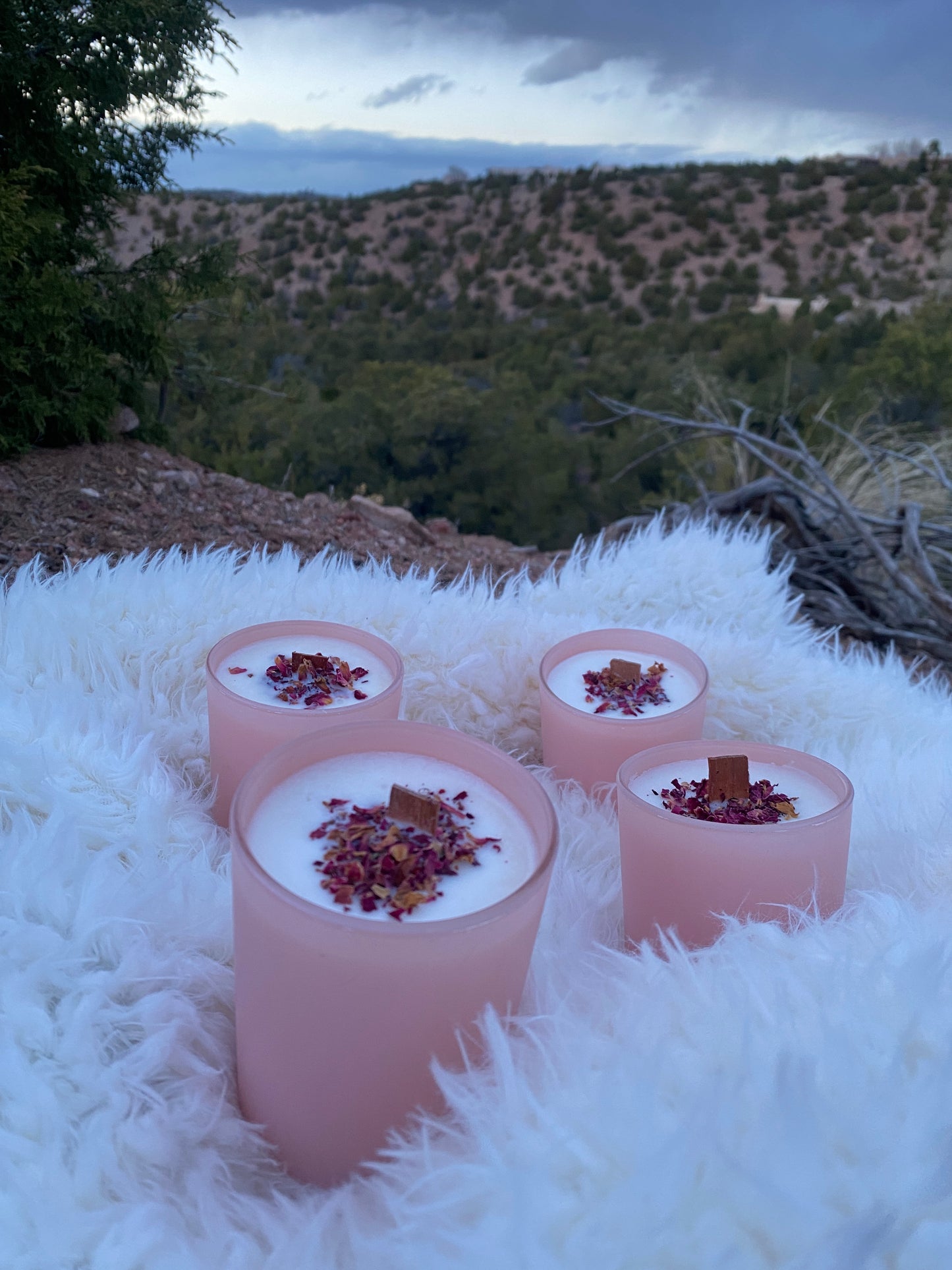Rose Candle